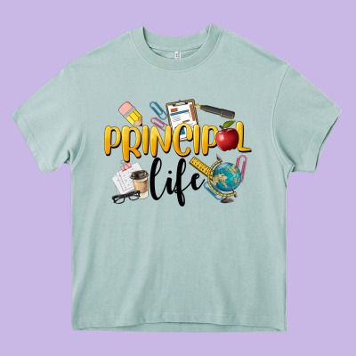 Principal Life Heavy Core Tee Designed By Lillyallendesigns