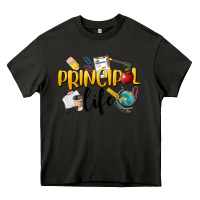 Asphalt Principal Life Heavy Core Tee - LillyAllenDesigns