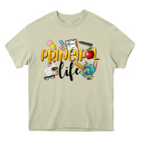 Mossy Principal Life Heavy Core Tee - LillyAllenDesigns