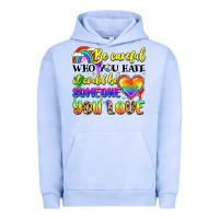 Pigment Grape Ice be careful who you hate it could be someone you Urban Hoodie - LillyAllenDesigns