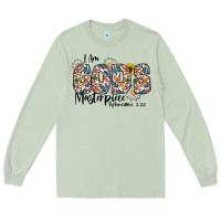 Matcha I Am Gods Master Piece Ephesians Long Sleeve Tee - CowhideDigitalArt