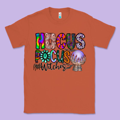 Hocus Pocus Witches Classic Tee Designed By Cowhidedigitalart