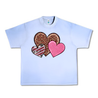 Grape Ice valentine's day hearts Urban Heavy Tee - RanaPortraitStore