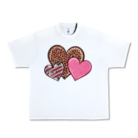 White valentine's day hearts Urban Heavy Tee - RanaPortraitStore