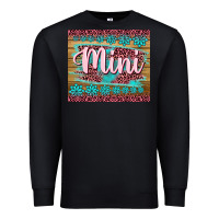 Black western mother's day mini Premium Sweatshirt - BarkalooDesign