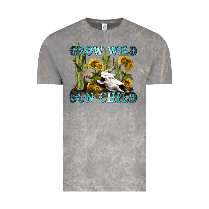 Grow Wild Sun Child Tbw Vintage Tee by texasbilliewilder | Teevron
