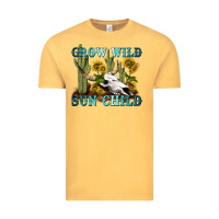 Vintage Mustard grow wild sun child tbw Vintage Tee - texasbilliewilder