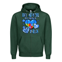 Sports Green in april we wear blue Zipper Hoodie - JahusDesignShop