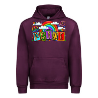Mauve Wine pride Urban Hoodie - LillyAllenDesigns