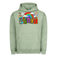 Pigment Oil Green pride Urban Hoodie - LillyAllenDesigns