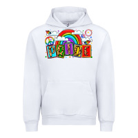 White pride Urban Hoodie - LillyAllenDesigns