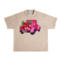 French Oak valentine's day heart cactus truck Urban Heavy Tee - RanaPortraitStore
