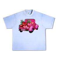 Grape Ice valentine's day heart cactus truck Urban Heavy Tee - RanaPortraitStore