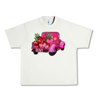 Pistachio valentine's day heart cactus truck Urban Heavy Tee - RanaPortraitStore