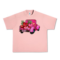 Salmon valentine's day heart cactus truck Urban Heavy Tee - RanaPortraitStore