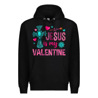 Black jesus is my valentine Premium Hoodie - NancyCooperArtShop