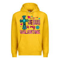 Lemon jesus is my valentine Premium Hoodie - NancyCooperArtShop