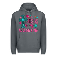 Rock jesus is my valentine Premium Hoodie - NancyCooperArtShop