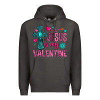 Smoke jesus is my valentine Premium Hoodie - NancyCooperArtShop