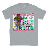 Heather Grey he is risen indeed tumbler Classic Tee - Neo Western
