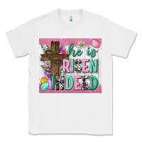 White he is risen indeed tumbler Classic Tee - Neo Western