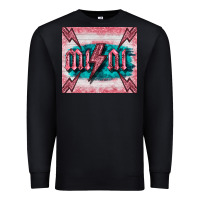 Black western mini pink glitter Premium Sweatshirt - BarkalooDesign