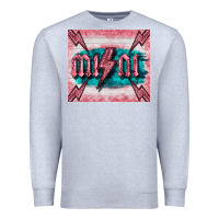 Heather Grey western mini pink glitter Premium Sweatshirt - BarkalooDesign
