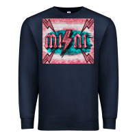 Navy western mini pink glitter Premium Sweatshirt - BarkalooDesign