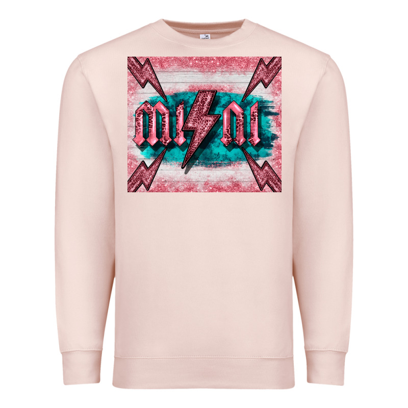 Western Mini Pink Glitter Premium Sweatshirt by BarkalooDesign | Teevron