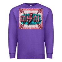 Purple western mini pink glitter Premium Sweatshirt - BarkalooDesign
