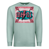 Seafoam western mini pink glitter Premium Sweatshirt - BarkalooDesign