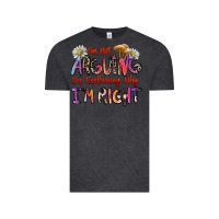 Vintage Black i'm not arguing i'm explaining why i'm right Vintage Tee - Zillion Design Studio