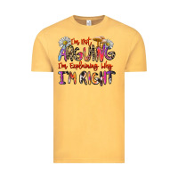 Vintage Mustard i'm not arguing i'm explaining why i'm right Vintage Tee - Zillion Design Studio
