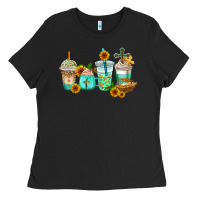 Black jesus coffee cups Ladies Tee - AdoDesignShop