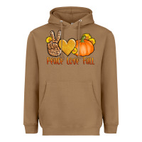 Toasted Coconut peace love fall Heavyweight Hoodie - AdoDesignShop