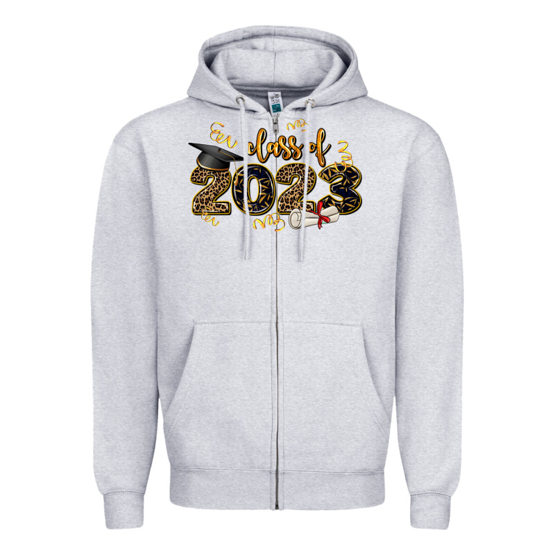 Class Of 2023 Zipper Hoodie by AdoDesignShop | Teevron