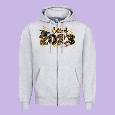 Class Of 2023 Zipper Hoodie Designed By Adodesignshop
