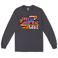 Smoke Land that we love 4th of july Long Sleeve Tee - CowGirlArtShop