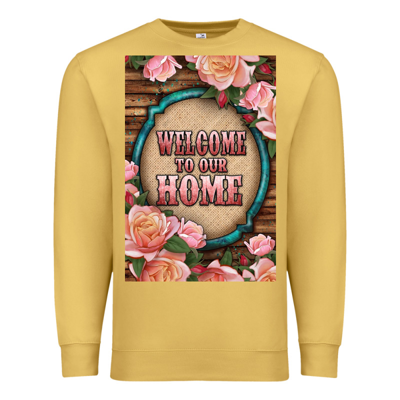 Western Welcome To Our Home Premium Sweatshirt by LillyAllenDesigns | Teevron