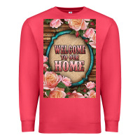 Cardinal Western Welcome To Our Home Premium Sweatshirt - LillyAllenDesigns
