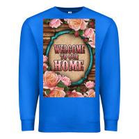 True Royal Western Welcome To Our Home Premium Sweatshirt - LillyAllenDesigns