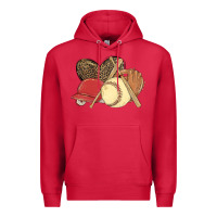 Cardinal softball Premium Hoodie - MaliasSmallBusiness