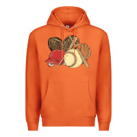 Carrot softball Premium Hoodie - MaliasSmallBusiness