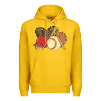 Lemon softball Premium Hoodie - MaliasSmallBusiness