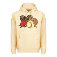 Pina Colada softball Premium Hoodie - MaliasSmallBusiness