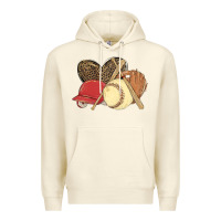 Sandshell softball Premium Hoodie - MaliasSmallBusiness