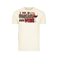 Vintage Arctic i run on sarcasm and wine Vintage Tee - Zillion Design Studio