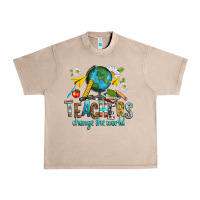 French Oak teachers change the world Urban Heavy Tee - texasbilliewilder