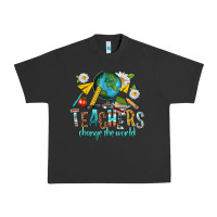Pigment Black teachers change the world Urban Heavy Tee - texasbilliewilder