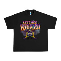 Black lets get wıcked Urban Heavy Tee - BarkalooDesign